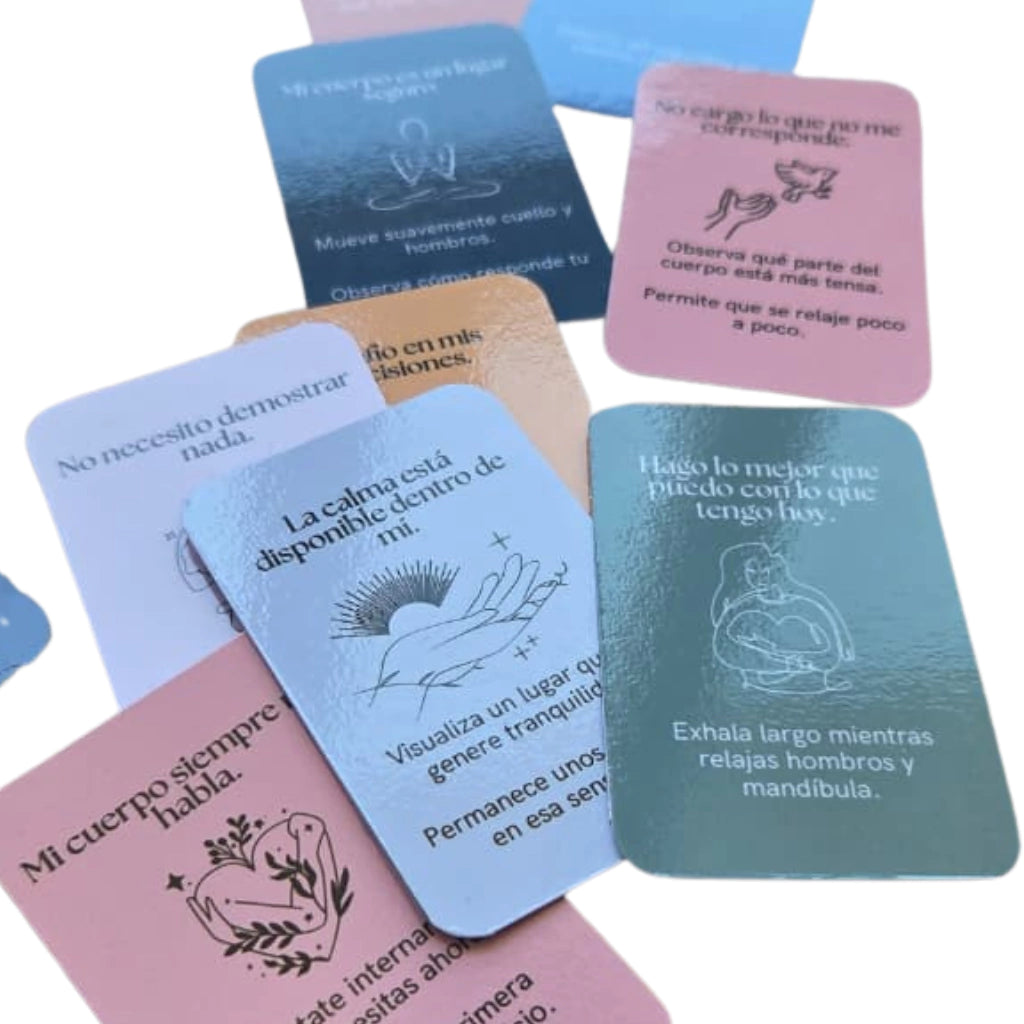 Tarjetas de afirmaciones diarias