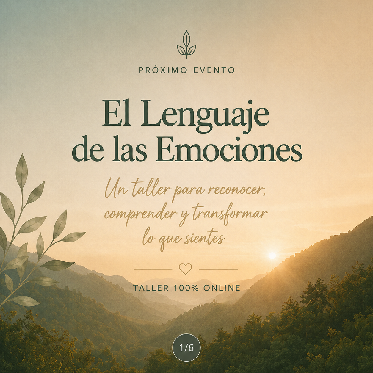 Taller Experiencial: El Lenguaje de las Emociones